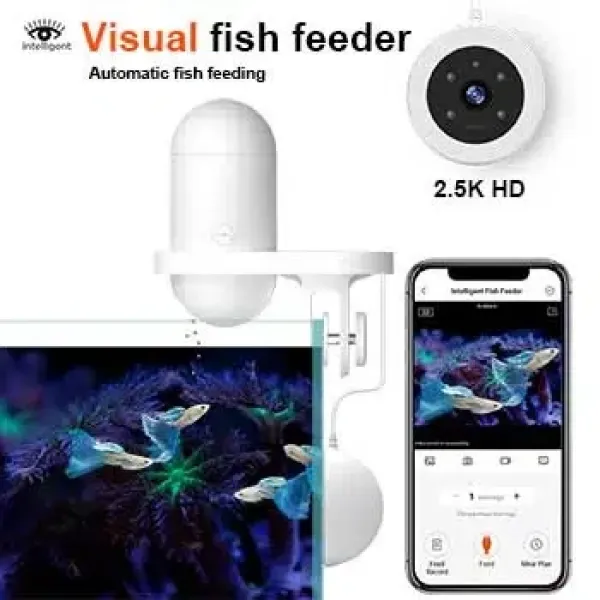 Aquarium Münster Fischfutterautomat Visual Fish Feeder